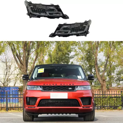 17-21年运动4眼图7 NSS0006  Land Rover Sport LED Headlight 4 Lens  High-end plus Used 17-21